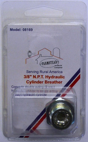 Hydraulic Cylinder Breathers - 3/8" N.P.T., #08169