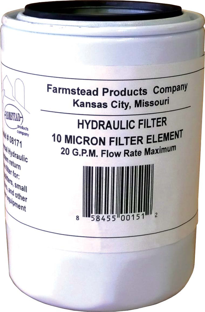 Hydraulic Filters - 10 Micron Filter Element, #08171